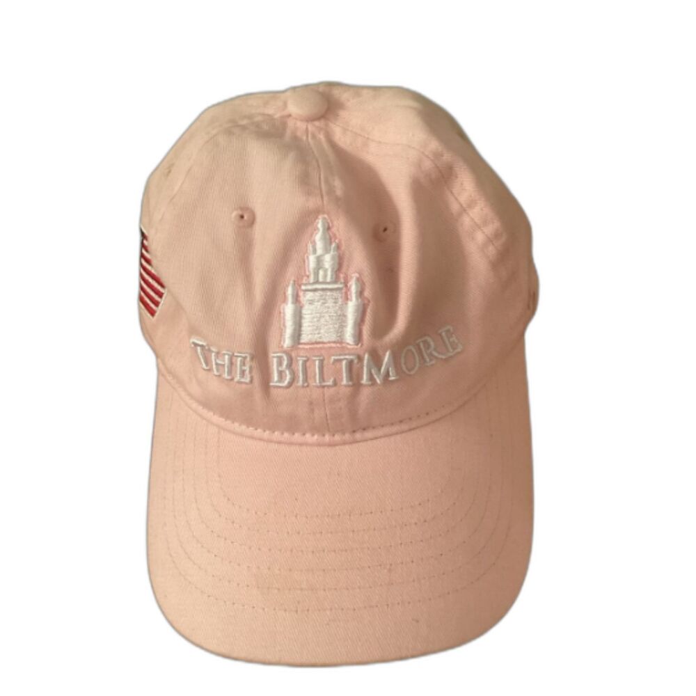 THE BILTMORE zephyr pink baseball cap